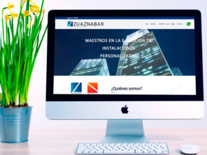 Web Zuaznabar diseñada por Code Donostia