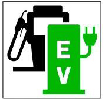 1- Surtidor de carburante y estación de recarga eléctrica. Indica la ubicación de un surtidor o estación de servicio de carburantes con disponibilidad de estación de recarga eléctrica.